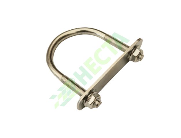 brida fixare gard bordurat pe stalp de 42mm