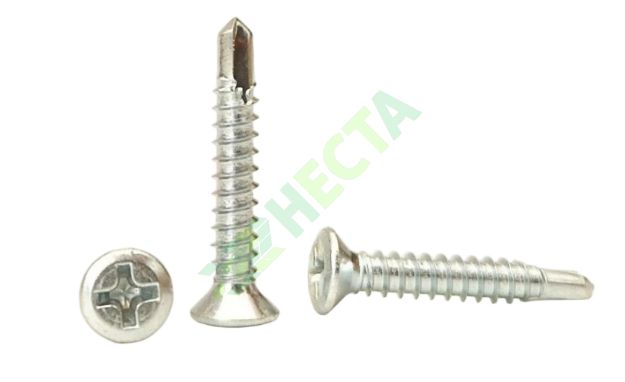 Șurub Autoforant 3.9×25 mm, Cap Înecat – 1000 buc/cutie
