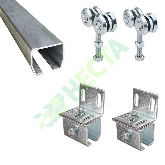 kit glisare usa 2 m pentru sere si solarii
