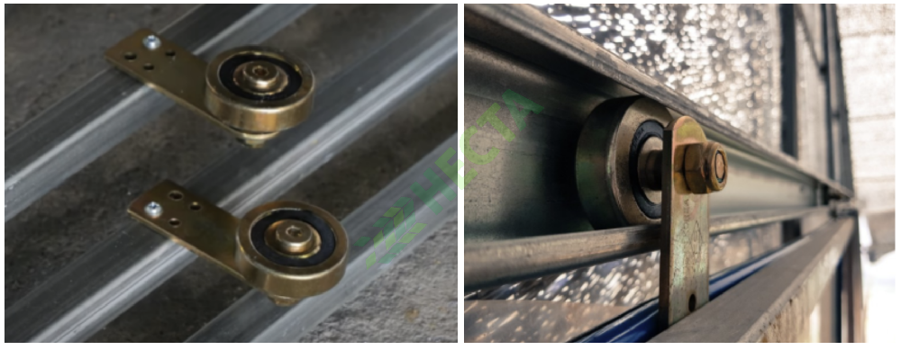 rotita metalica glisare usi sere si solarii